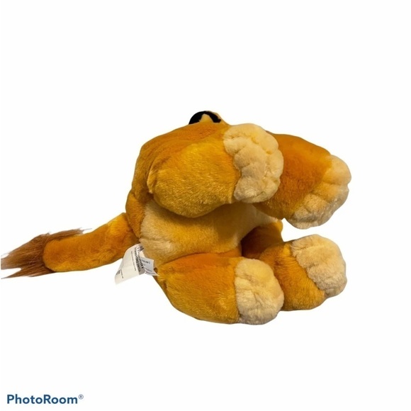 Vintage Disney Store Plush Simba Authentic Original 14” Stuffed Animal Lion - Picture 4 of 11